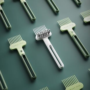 Comb Cleaning Brush Artifact Cleaning Comb Brush tt Airbag Air Cushion Comb Bristle Curly Hair Dandruff Wood Comb Cleaning Claw