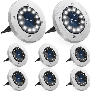 Cross-Border Solar Underground Lights, Outdoor Waterproof Lawn Lights, Villa Courtyard Lawn Lights, Waterproof Landscape Lights, Floor Lights