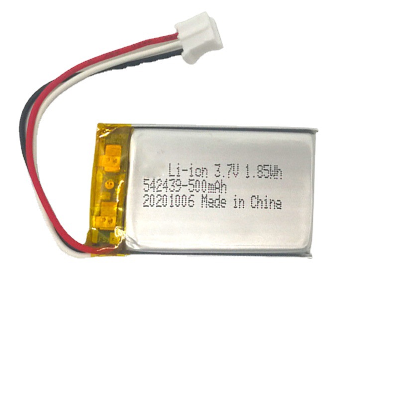 3.7V 502540 500mAh Ǿۺ﮵ǱLED﮵
