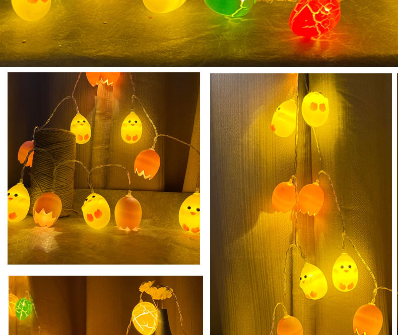 Classic Style Shiny Color Block Plastic Indoor Party Lightings display picture 1