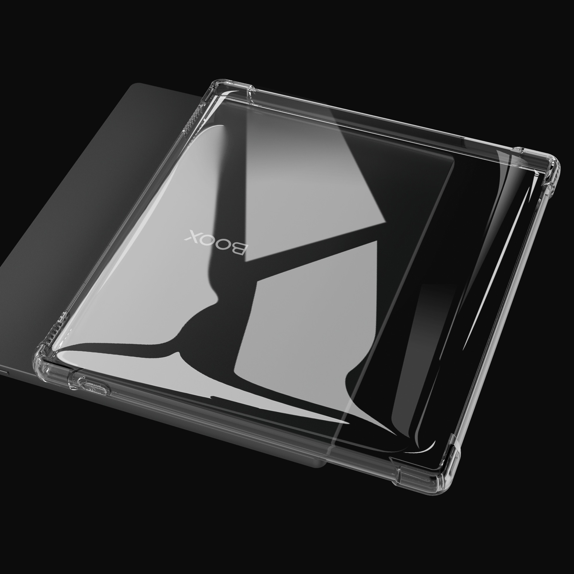 Applicable to BOOX Two LEAF3C e -book reader protective cover 2/3 airbag anti -fall transparent material soft shell 4