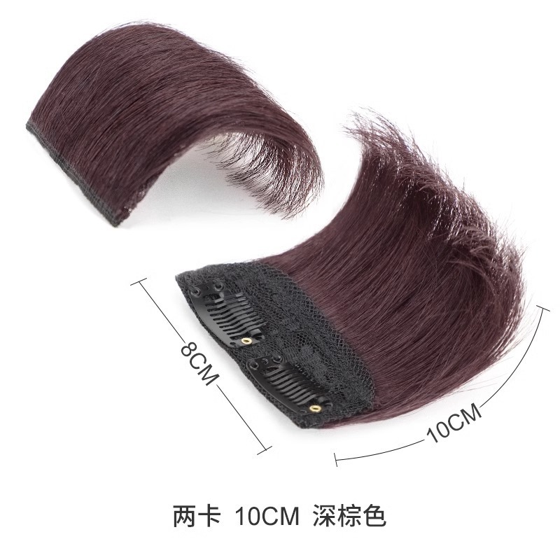 가발 투카드 10cm-다크브라운
