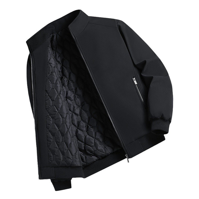 中高年に綿を入れて綿を厚くします。