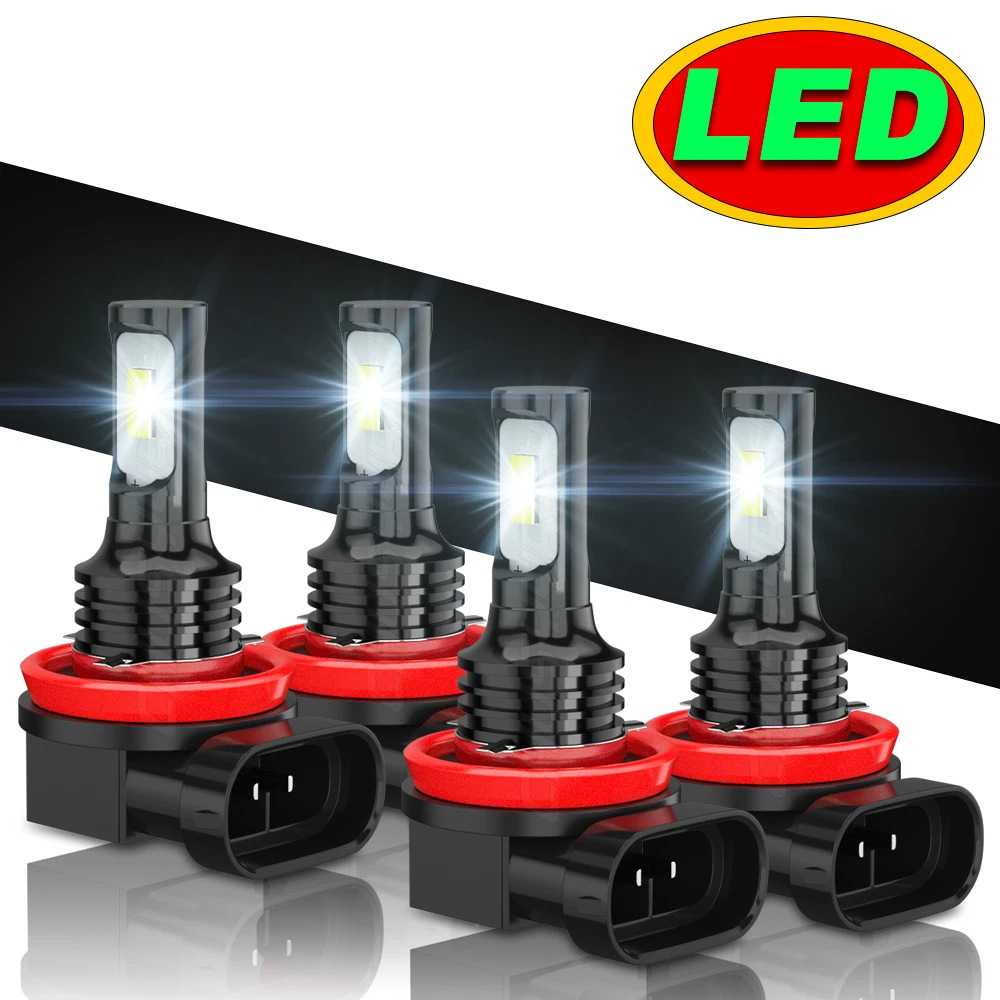 Lámpara de niebla delantera LED H11 9145 9005 80W CSP lámpara de niebla ultra brillante de alta potencia