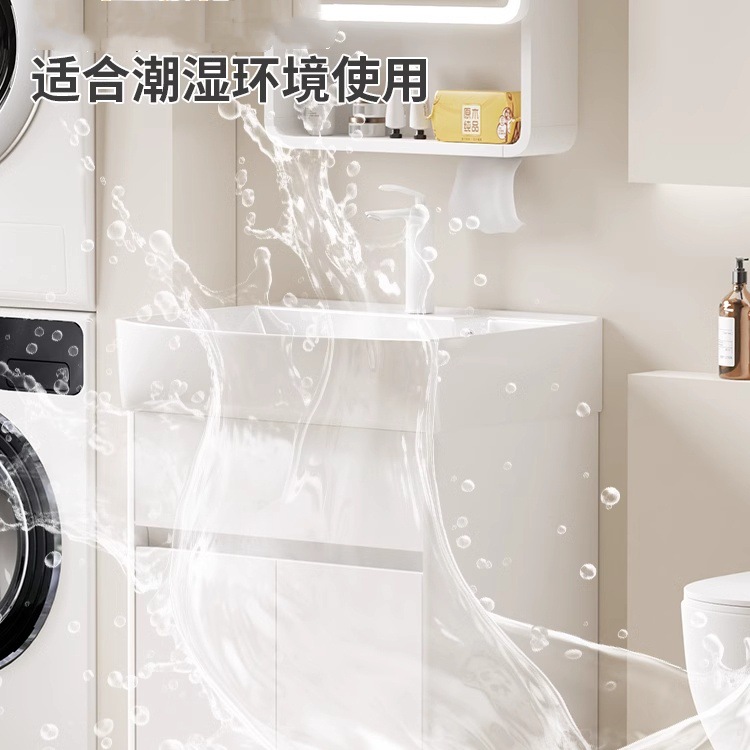 Aumente y profundice el lavabo, balcón, piscina de lavandería, lavabo de apartamento pequeño, suelo doméstico, tabla de lavar integrada al aire libre, lavabo de cerámica