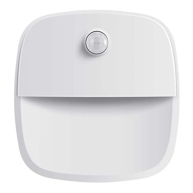 LED Smart night light human body induction lamp kitchen cabinet lamp side luminous stair aisle lighting wall lamp LED Smart night light human body induction lamp kitchen cabinet lamp side luminous stair aisle lighting wall lamp