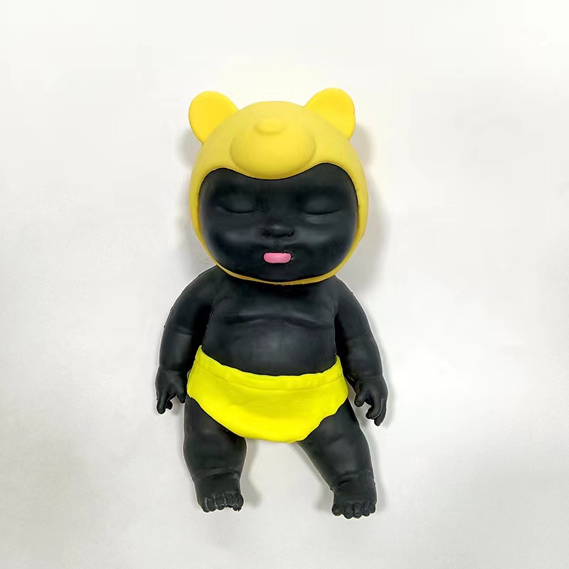 Las nuevas muñecas creativas descomprimidas de los fabricantes al contado contienen arena TPR larale rebote lento juguetes creativos de amasado