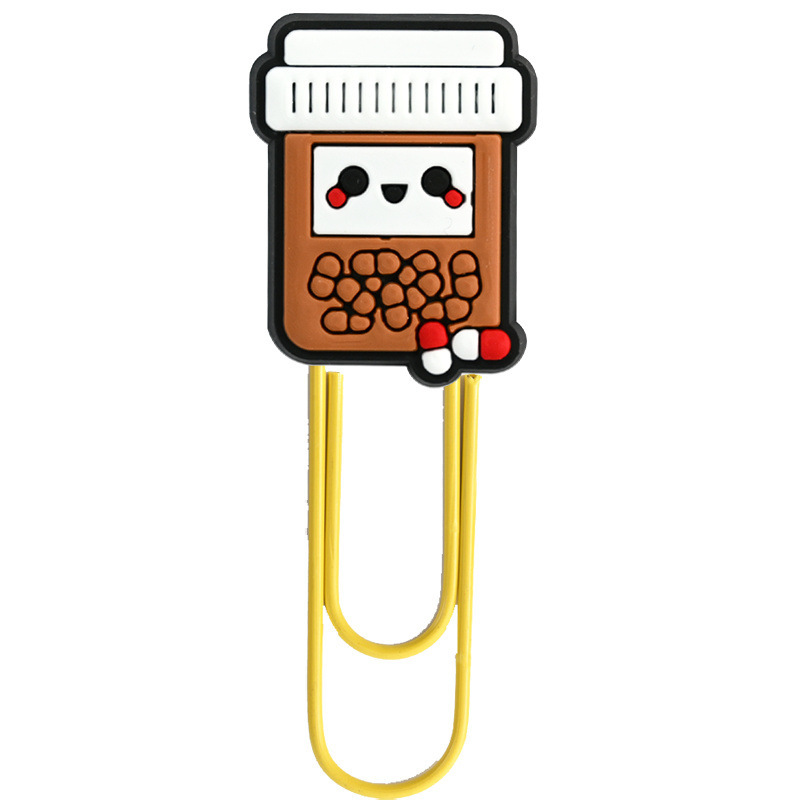 医療ペーパークリップ漫画クリエイティブブックマークカラーペーパークリップ事務用品 diy 大型ペーパークリップ卸売|undefined