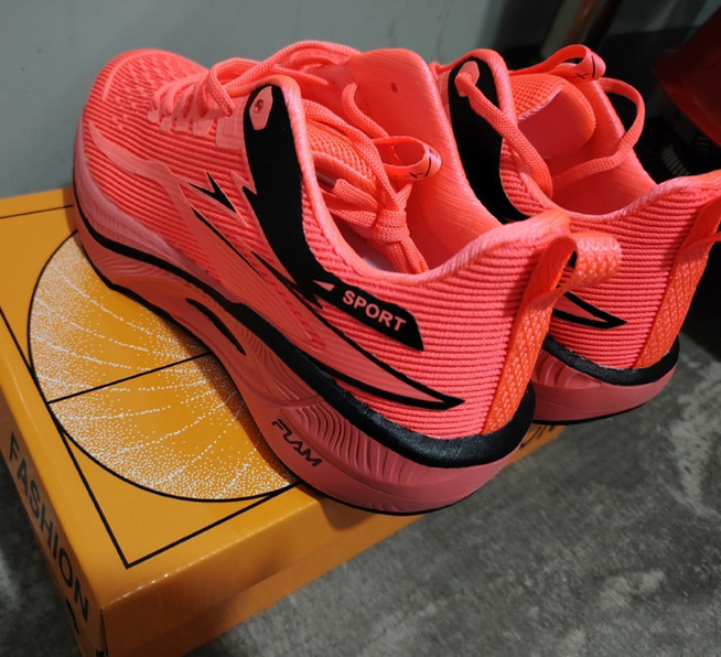 Ran 3 プロマラソンチームランニングシューズフルパームカーボンプレートレーシングメッシュ通気性衝撃吸収ランニングシューズ Fei Ran 2.5|undefined
