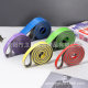 Spot two-color TPE resistance Belt Fitness auxiliary booster belt elastic belt track and field puller training rubber band wholesale