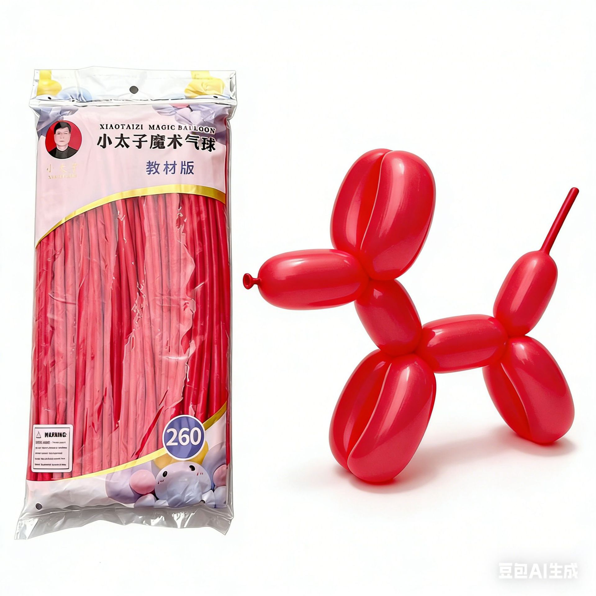 Pequeño príncipe mágico globo de tira larga látex engrosado cumpleaños niños globo puesto mercado nocturno venta decoración decoración