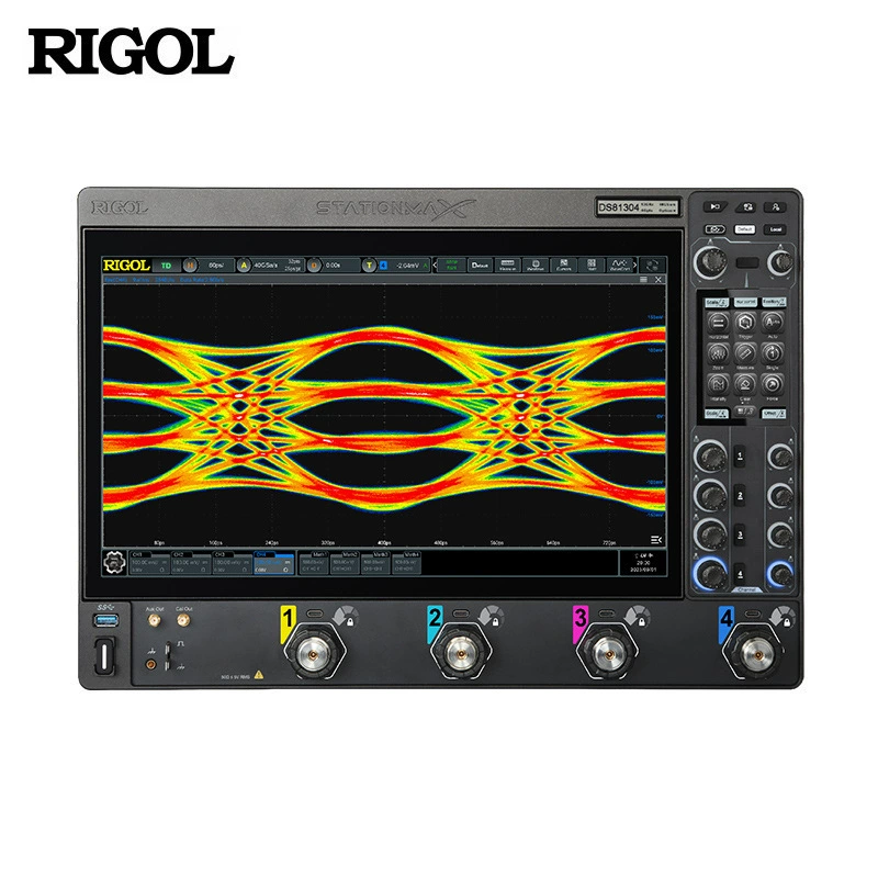 Цифровой осциллограф RIGOL DS80804, 4 канала, 8 ГГц, глубина памяти 4 Гпто