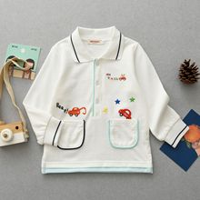 外贸童装批发24秋新款日系MK男童小汽车翻领polo长袖T恤代发3071