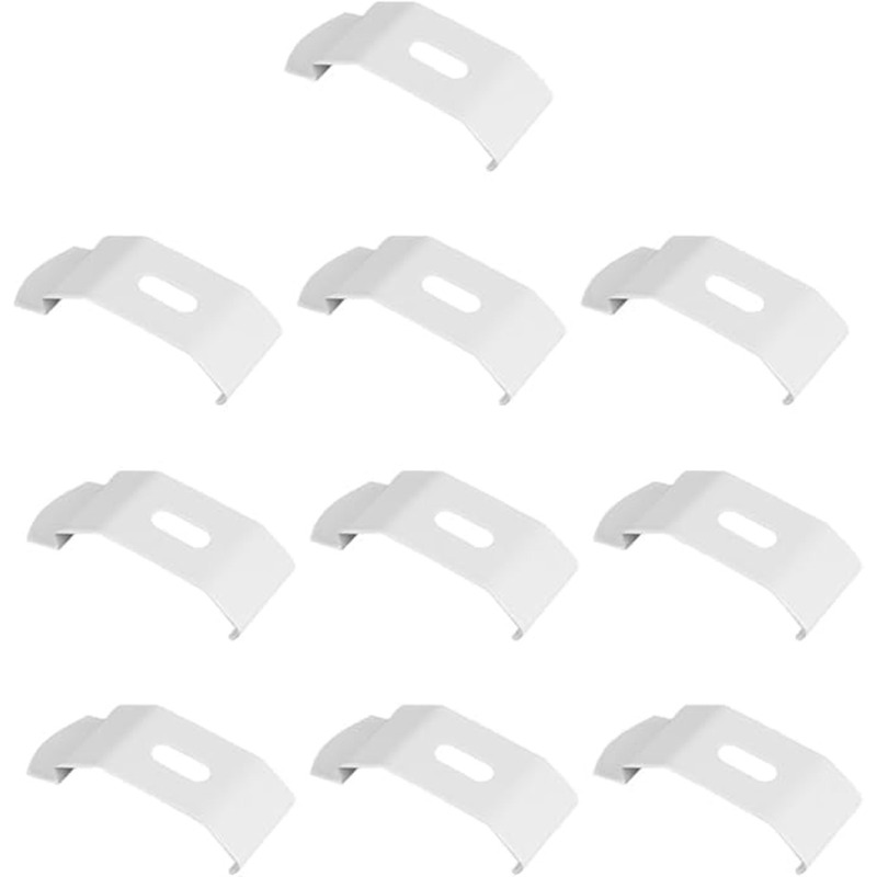 Vertical Blinds Clip-On Ceiling Bracket Suitable for 1 1/ 2inch Track Curtain Accessories Installation Bracket Vertical Blinds Clip-On Ceiling Bracket Suitable for 1 1/ 2inch Track Curtain Accessories Installation Bracket
