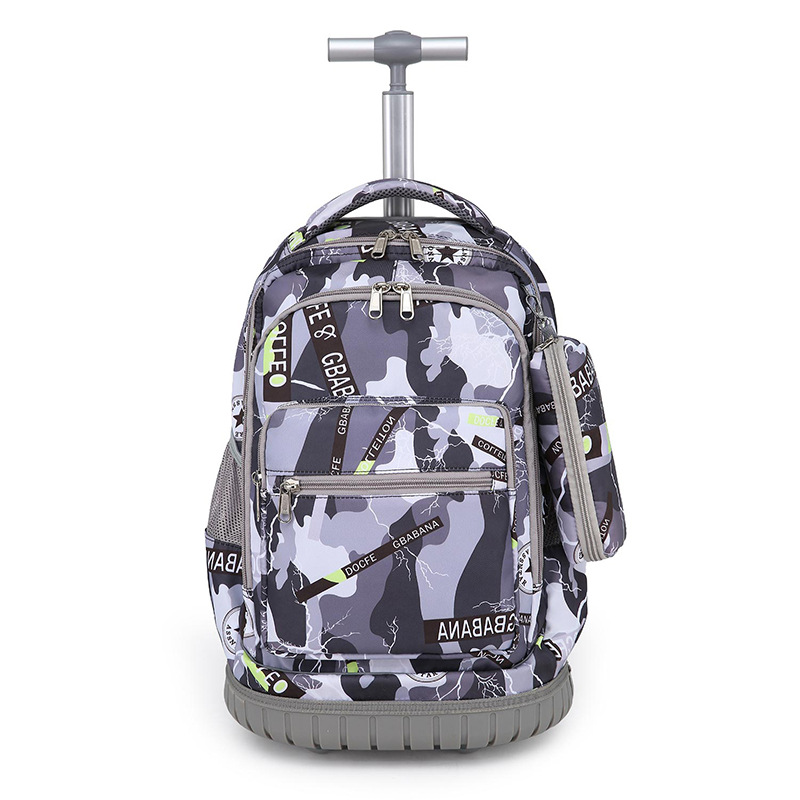 Ventas de fabricantes de estudiantes de primaria y secundaria 16 pulgadas actualización de seis ruedas mochila de viaje para niños 18 pulgadas