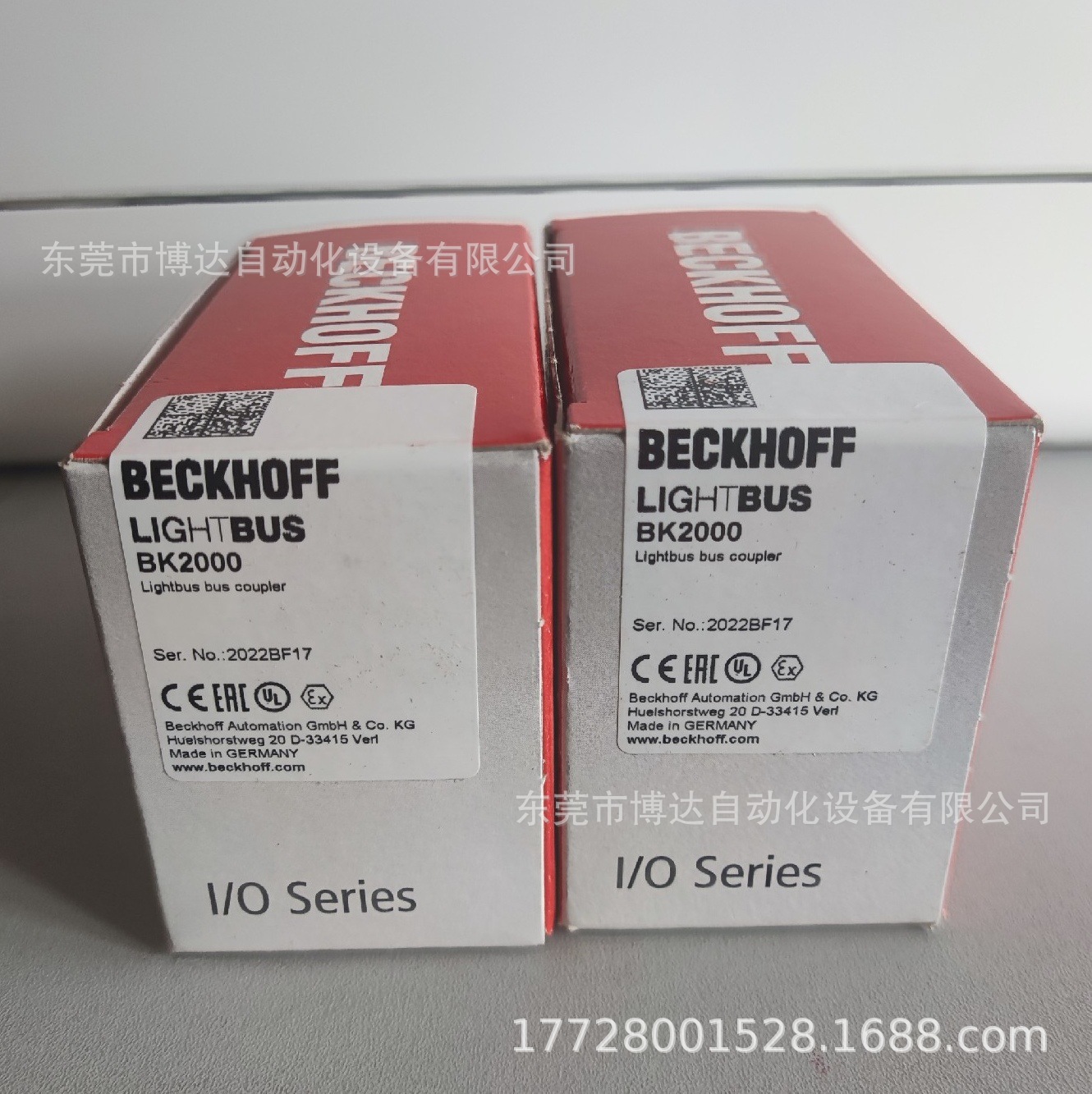 德国倍福BK2000 PLC控制器模块原装现货实拍议价