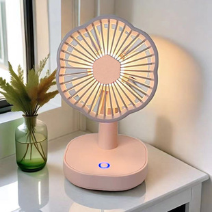 MINI FAN̨ʽ�L�������L��ҹ��W�������ֳ�usb���С�L�����