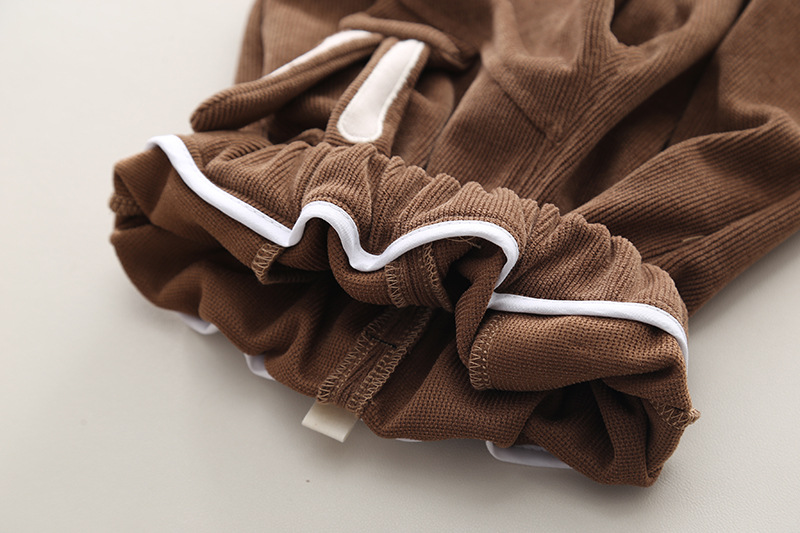 Vauvan asu pojille tytöille 2024 uuden tyylin lasten kevät ja tyylikkäät päällysvaatteet syksyn urheilu kaksiosainen setti_voghion.com