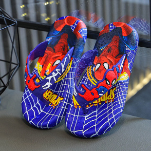 Boys' Children's Sandals and Slippers Summer Children's Girls' Non-Slip Soft Bottom Indoor Household Cyber-Popular Baby's Cartoon Shoes
