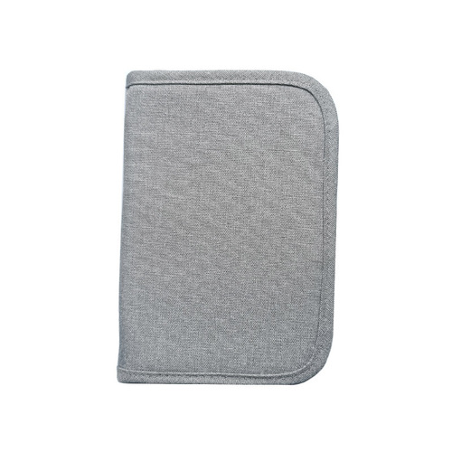 Travel document bag, hand-held passport case, bank card holder, flight ticket organizer, portable coin purse, small document holder, waterproof