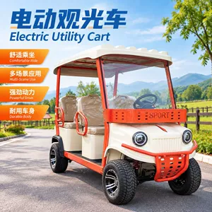 Electric Sightseeing Car, Golf Cart, Tourist Area Shuttle Bus, Off-Road Beach Vehicle, Real Estate Reception Vehicle, Patrol Vehicle