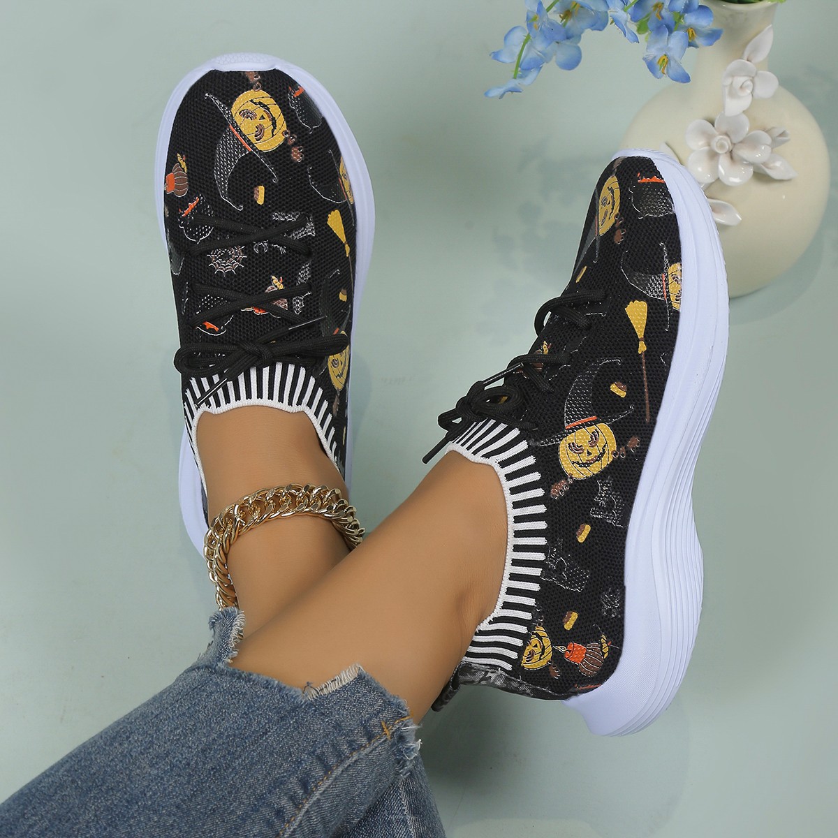 Women's Athletic Shoes Casual Shoes Sneakers Fabric Versatile Durable Sneakers_voghion.com