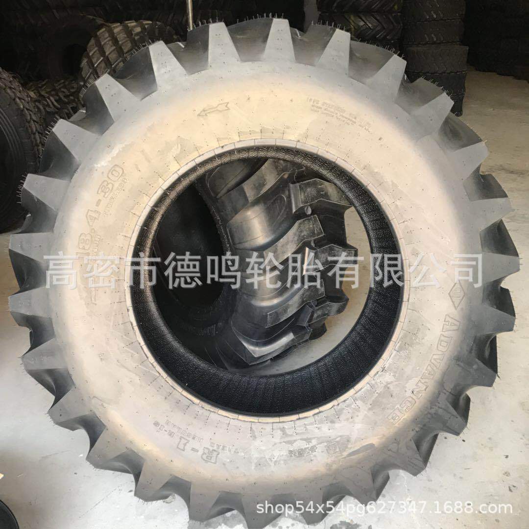 Suministro de patrón de cifrado agrícola neumático 18.4-30 alta potencia tractor neumático maíz recogida de neumáticos de tractor