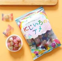 日本進口甘樂Kanro彩虹糖水滴造型硬糖果汁蘇打水果味喜糖糖果65g