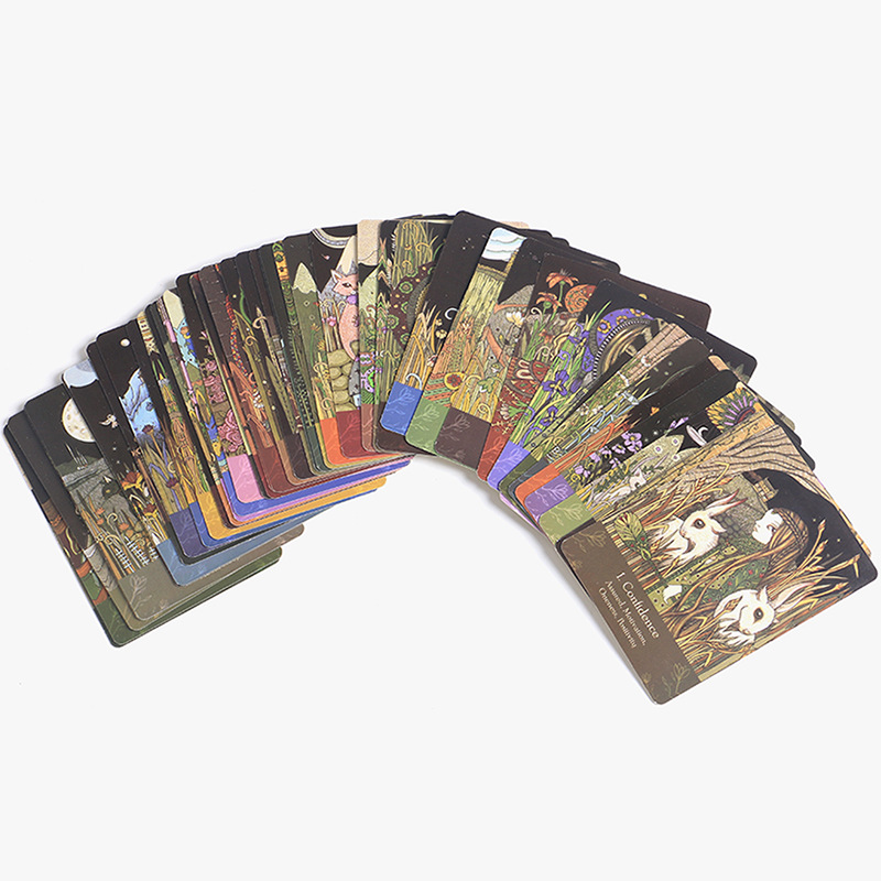 2021 New Universal Folk Oracle Tarot Board Game Cards_voghion.com