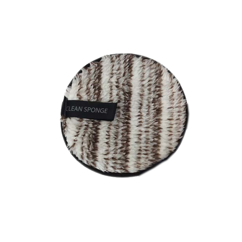 Fábrica directa perezosa agua limpia lavar la cara desmaquillaje algodón polvo de limpieza esponja de maquillaje herramientas de polvo de maquillaje desmaquillaje