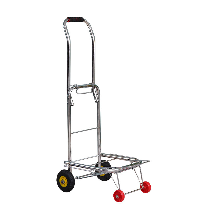 Handcart, Lightweight Trolley, Small Trolley, Household Luggage Hauling Trailer, Stair Climbing Trolley, Shopping Cart, Foldable