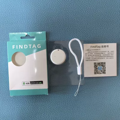 Findtag Android Ios Universal Tracking Artifact Airtag Bluetooth Anti-Lost Device Waterproof Gps Global Locator (GPS Locator) - p25b-white-universal-model-for-apple-and-android