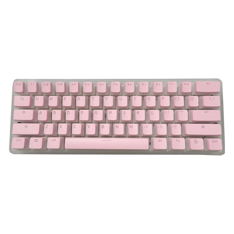 Nuevo pudín clave tapa PBT doble piel leche sin agua bicolor transparente O E M altura 61/64/68/84/980