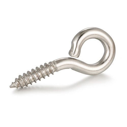 Tongluohao [0#-16#] Wholesale nickel-plated carbon steel sheep's eye self-tapping screws curtain box sheep's eye ring hook