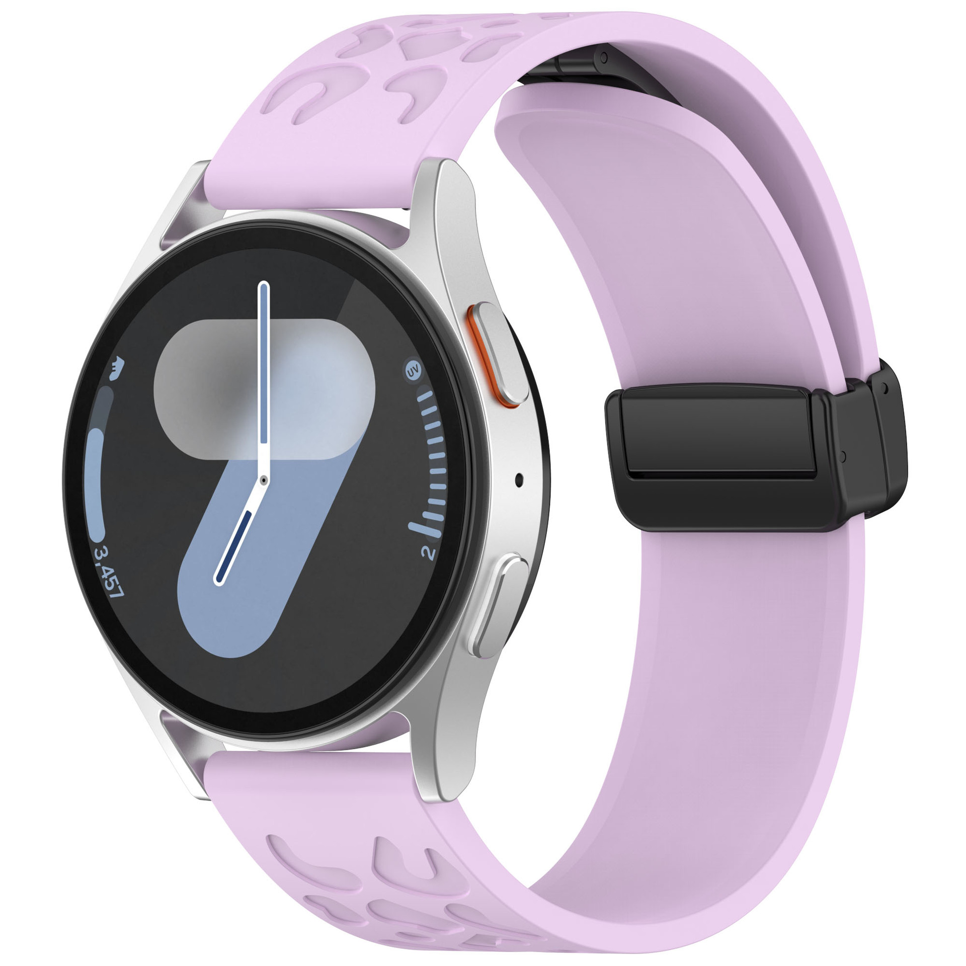 Compatible with the universal leopard print magnetic clasp strap of Huawei and Samsung Galaxy watch5 pro watch5 undefined