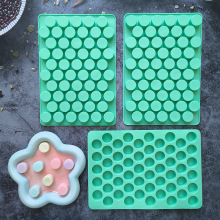 55连圆柱372巧克力模具DIY饼干慕斯糖果布丁蛋糕烘焙模具