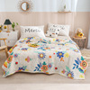 Special Offer Cool in summer washing summer quilt household Double student dormitory Single green Thin section quilt