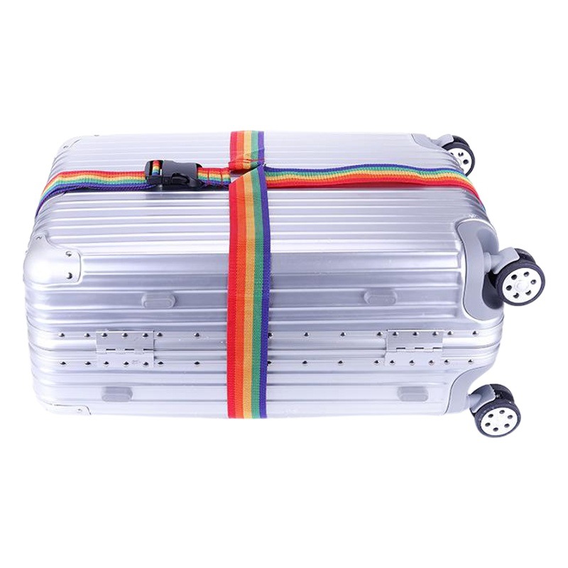 Cross-Border Amazon Luggage Straps, Travel Suitcase Cross Straps, Packing Straps Without Password Lock, Fastening Straps