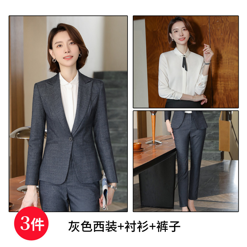 Classic suit jacket, trousers, shirt