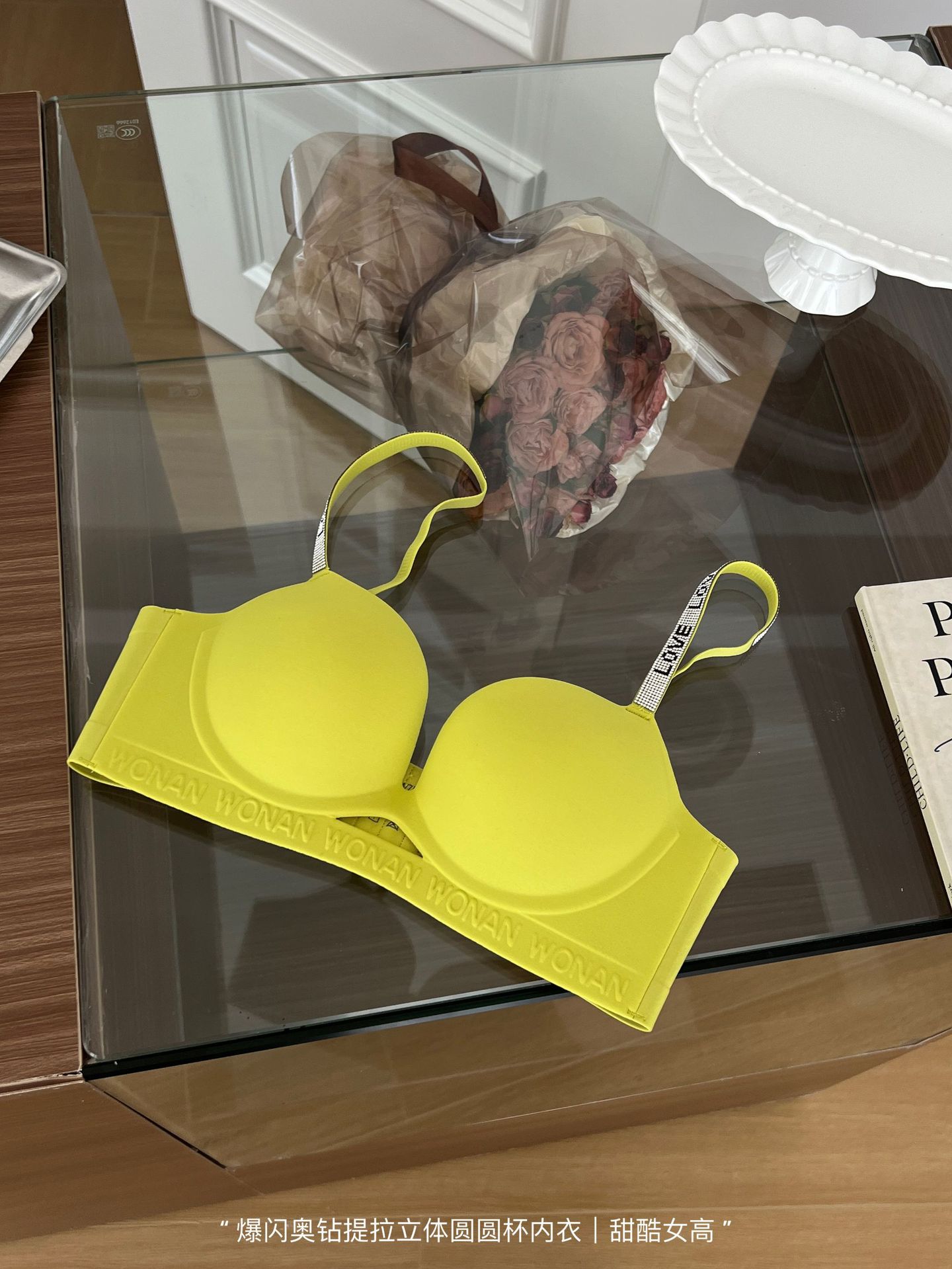 Venta directa de fábrica comercio electrónico transfronterizo Sudeste de Asia Vietnam Tailandia damas pecho pequeño simple sujetador de colección lateral