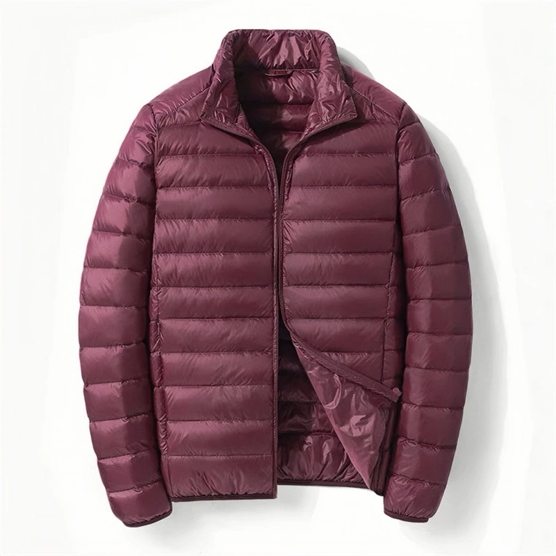 Fashionable demi-season thin down jacket for men and women for beloved, (Cross-border trading)