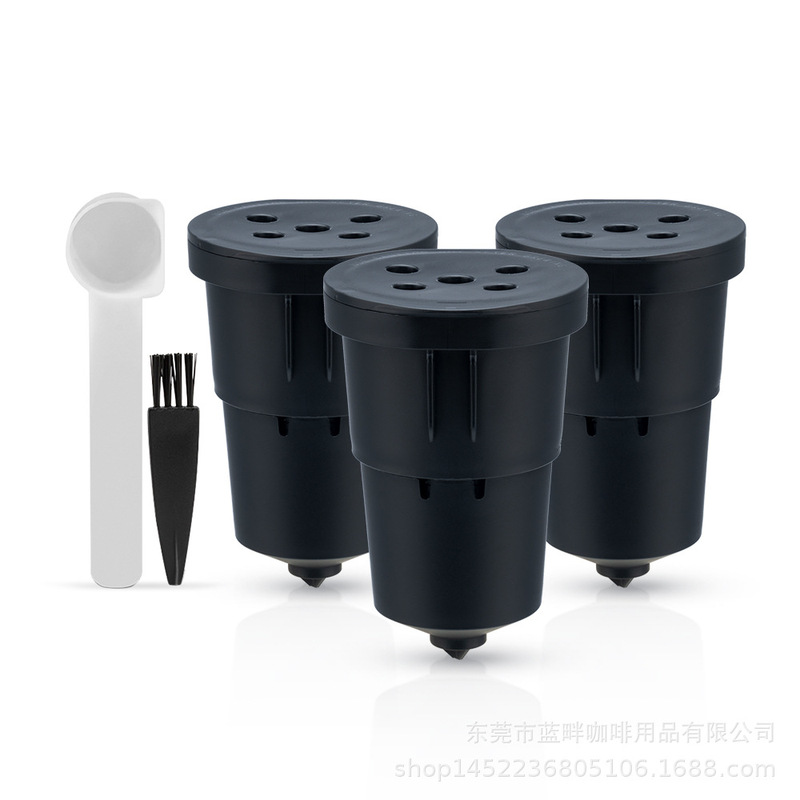 iCafilas Upgraded Filter Keurig 1.0 Coffee Machine Reusable Filter K Cup 3 Pack iCafilas Upgraded Filter Keurig 1.0 Coffee Machine Reusable Filter K Cup 3 Pack