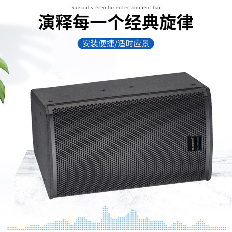 Sala de conferencias transfronteriza única de 8 pulgadas Audio escolar Rendimiento de bodas Audio profesional Concierto pequeño y mediano Altavoz de escenario