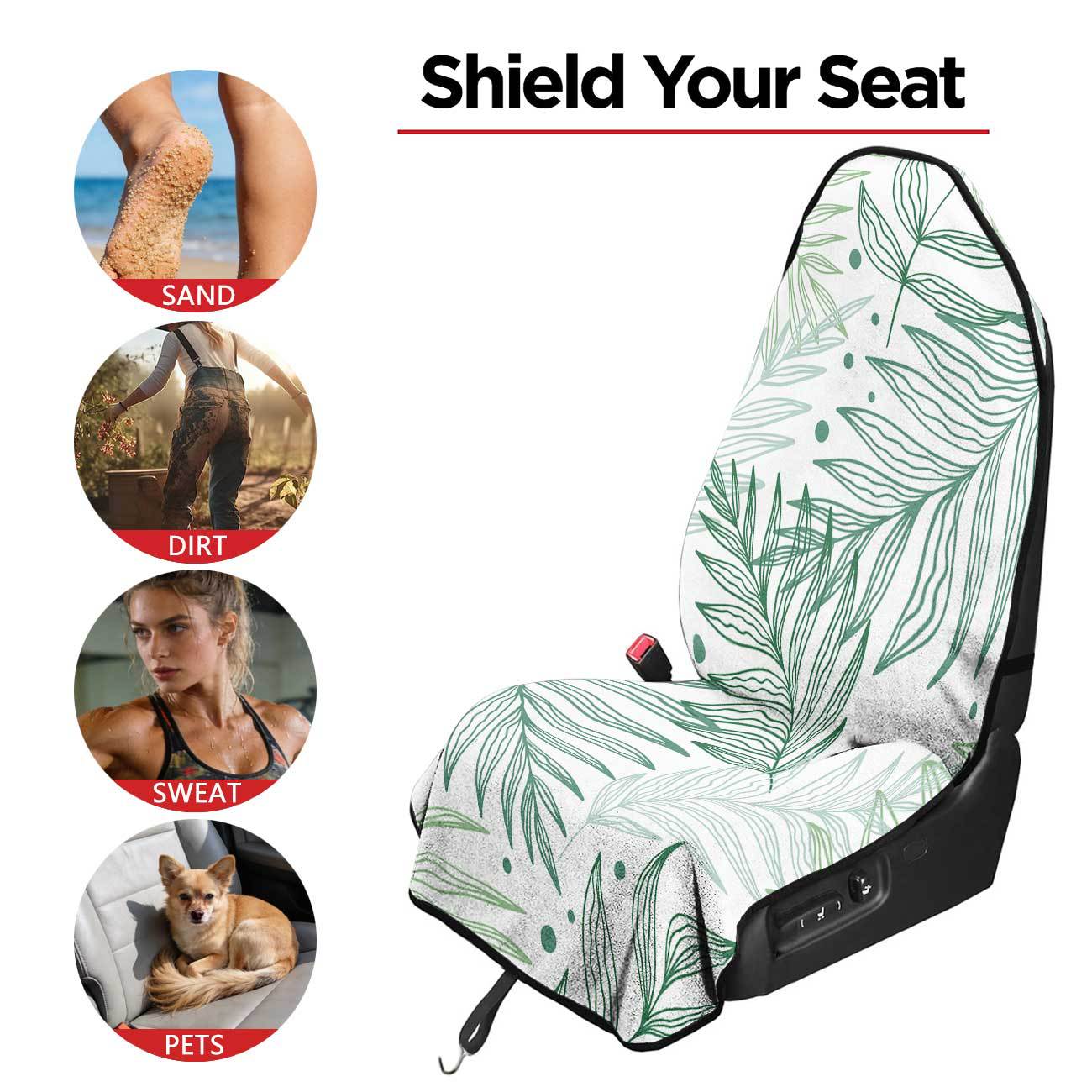 Car seat towel cover, front seat protector, suitable for gym and exercise, universal for all seasons, car use 123