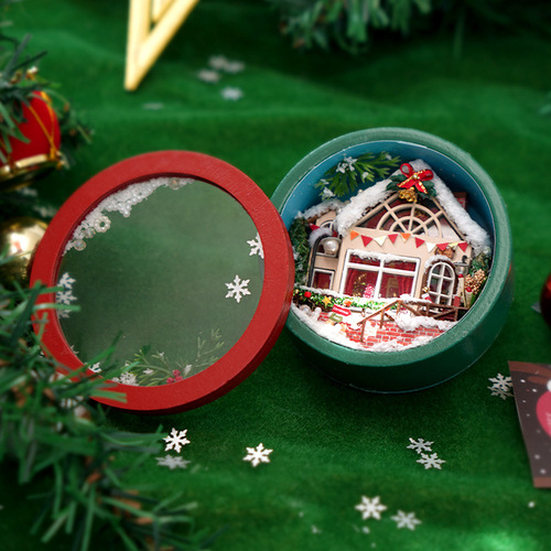Sky-Gift DIY House Wholesale Christmas Gift Handmade Model Creative Garden and House