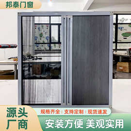 蜂巢帘卷帘免打孔百叶帘日夜两用升降窗帘厨房阳台新款风琴帘
