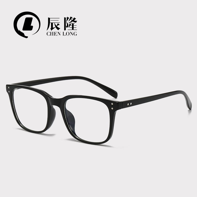 New TR90 Liu Ding box anti-blue light glasses frame student computer flat glasses frame men and women can be equipped with myopia 5025 New TR90 Liu Ding box anti-blue light glasses frame student computer flat glasses frame men and women can be equipped with myopia 5025