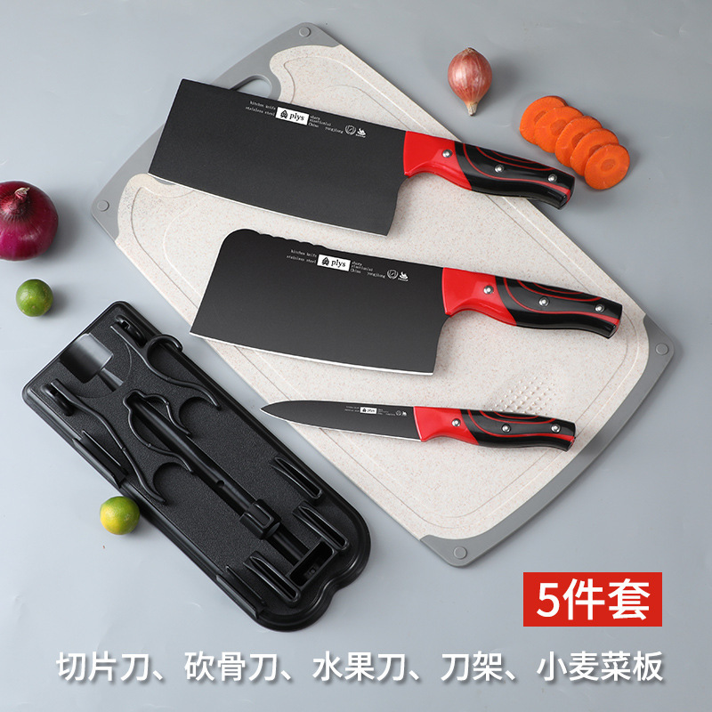 Cuchillos de cocina de acero inoxidable cuchillos de cocina caseros cuchillos de cuchillo de dos piezas cuchillos caseros conjuntos de moldeo por inyección otros