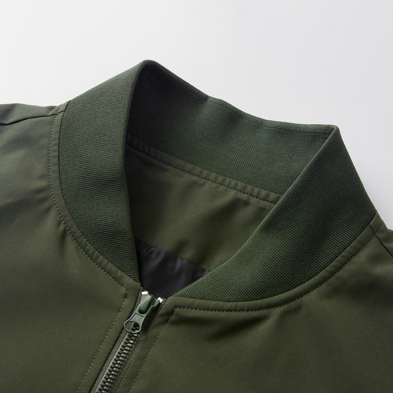Nueva chaqueta 2024 chaqueta de béisbol de cuello de hombre chaqueta casual chaqueta cardigan suelta de hombre chaqueta transfronteriza