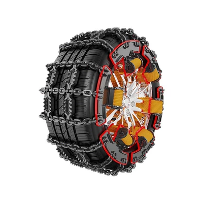 Black Serrated Snow Tire Tire snow chain